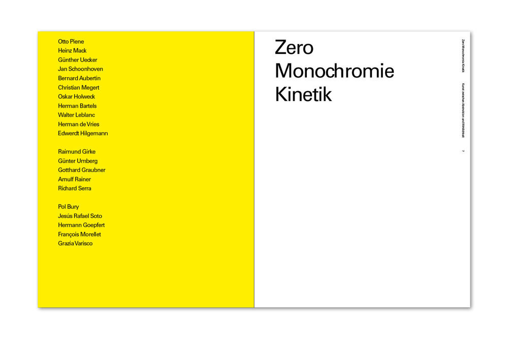German Collection catalogue — spread 01