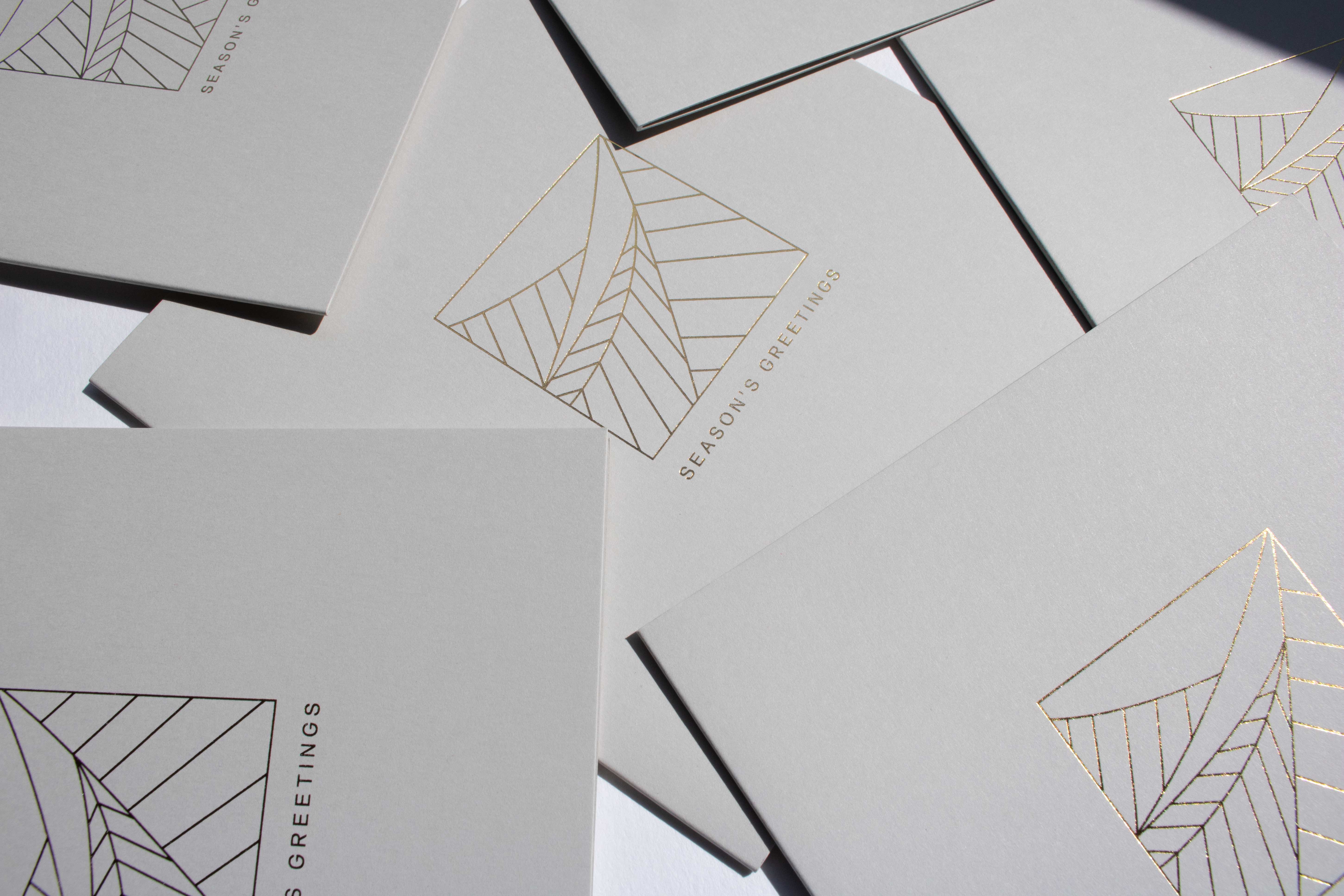 The Design Museum greeting card — detail view