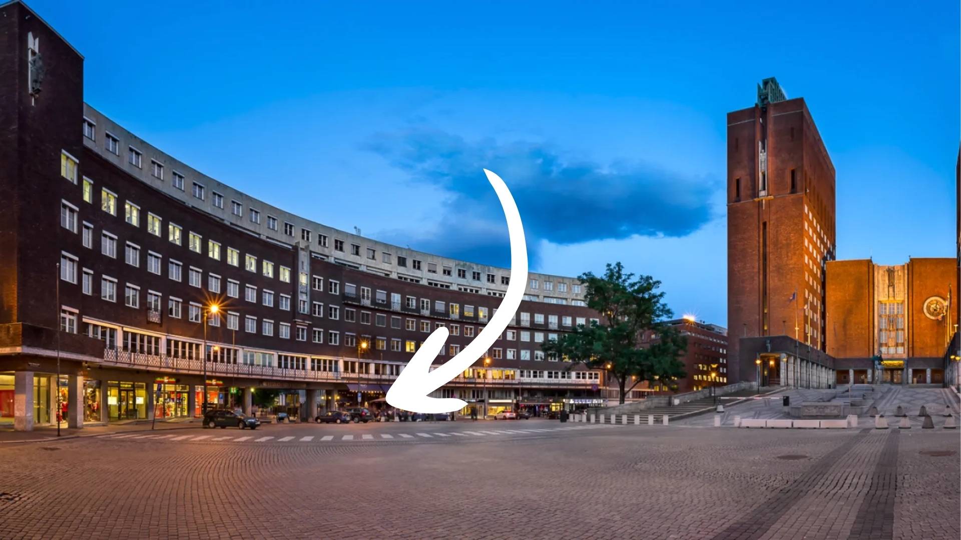 Inngangen til OSLO SYN ved Fridjof Nansens plass 7