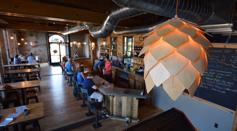 Backpocket Brewing Taproom in Dubuque, Iowa