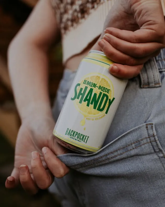 Lemon-Made Shandy in Backpocket