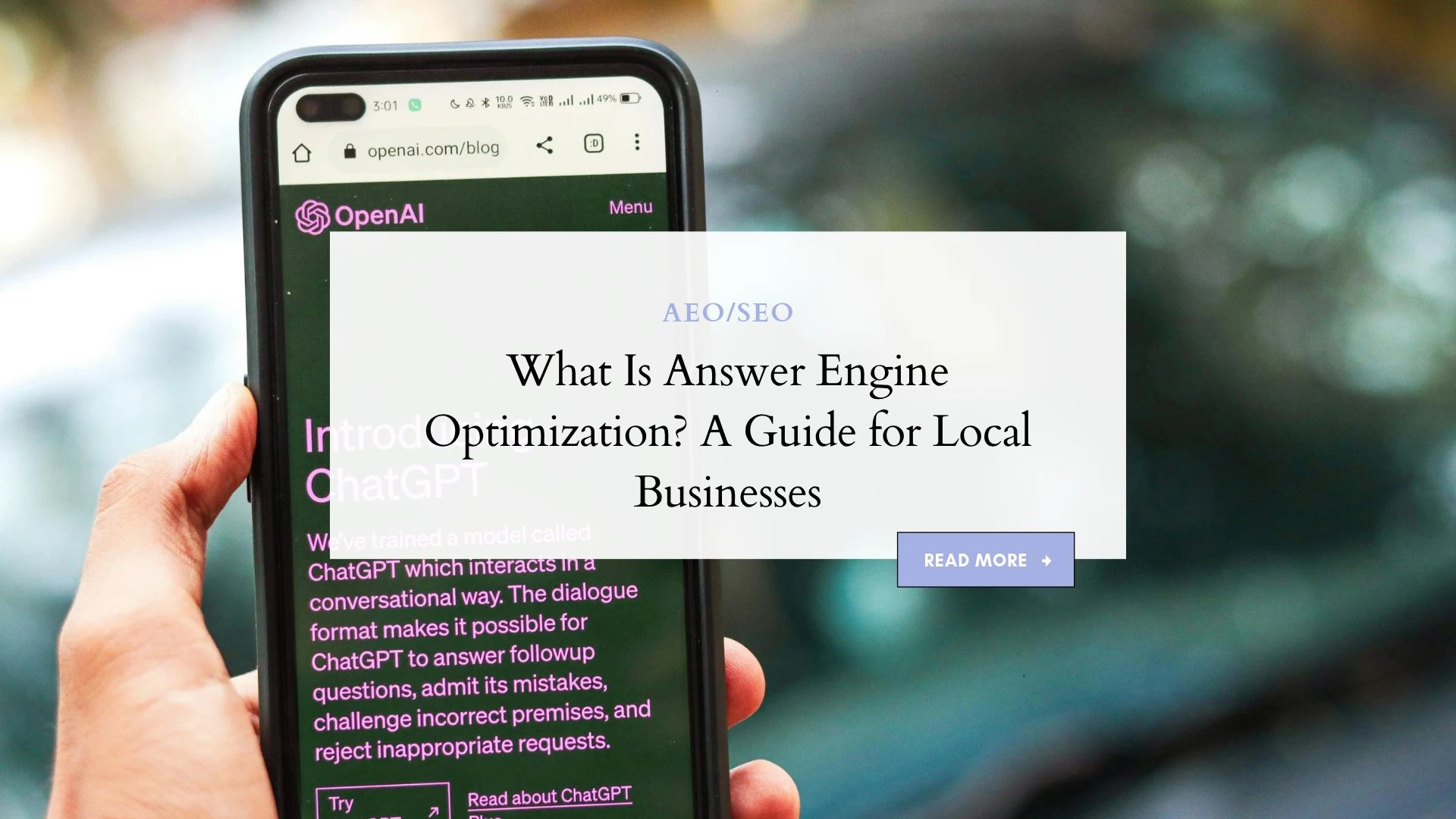 ¿Qué es la optimización para motores de respuesta (AEO)? Guía para negocios locales