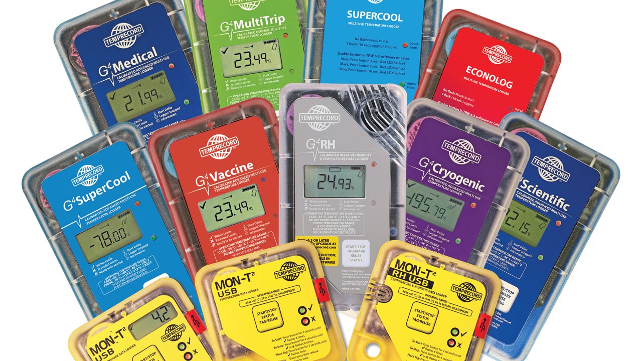 A fan of Temprecord data loggers, temperature and humidity, calibrated and low-cost loggers/ recorders