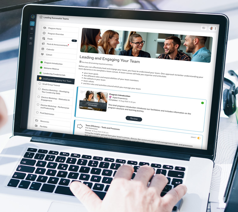 Navigator course authoring interface