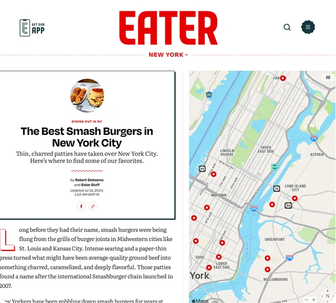 The Best Smash Burgers in New York City
