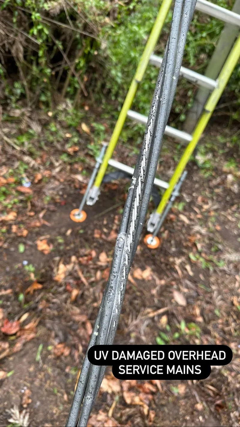 UV damage cables
