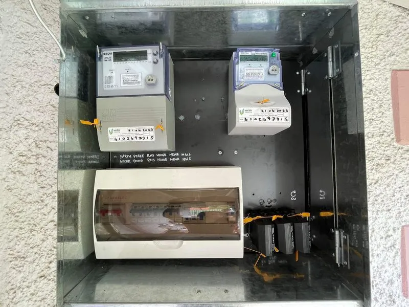 Off peak meter Safety switch and Smart Metering