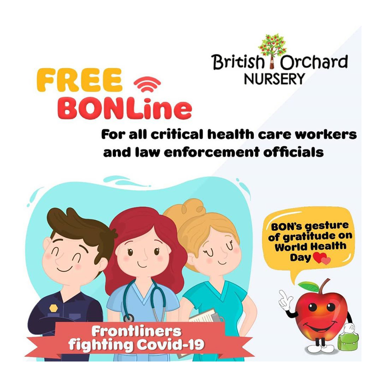 Special Offer for health care workers and law enforcement officials for COVID-19