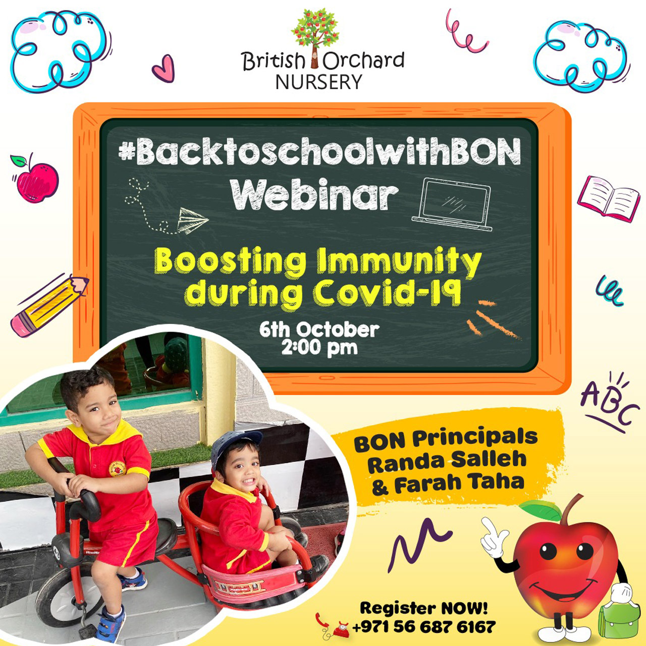 British Orchard Nursery @britishorchardnursery invites ALL parents and everyone interested to attend our #PositiveParenting Webinar on the topic,