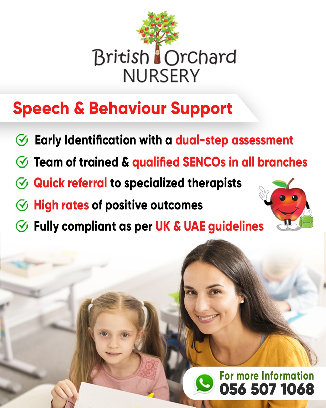 Supporting parents at each step