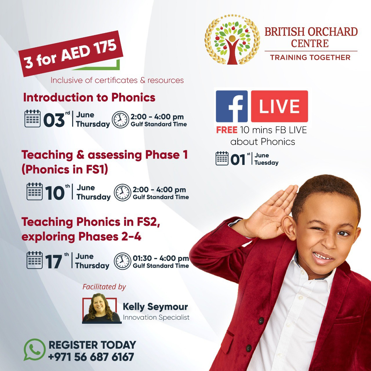 phonics webinar Series
