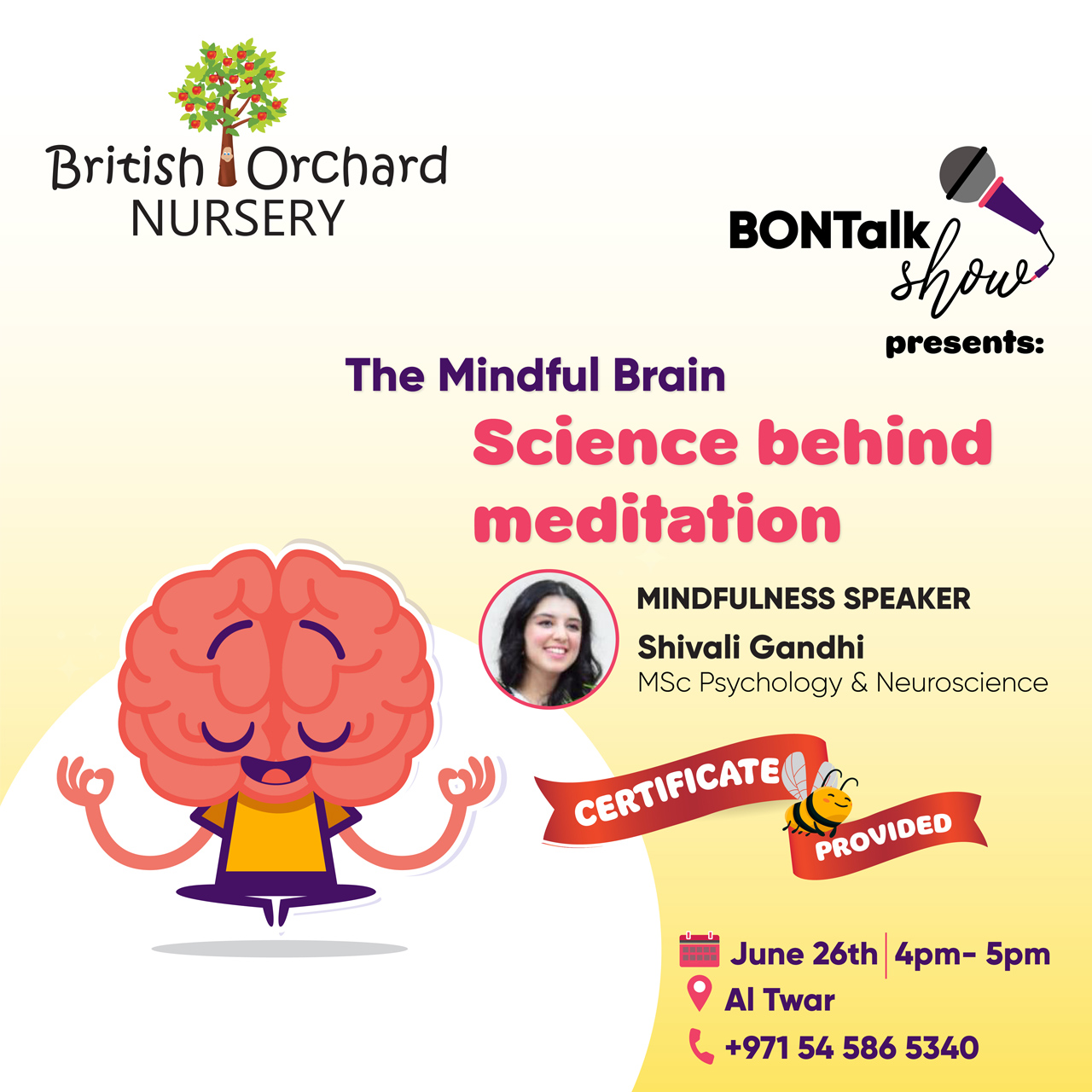 BON Talk show - Science Behind Meditation.