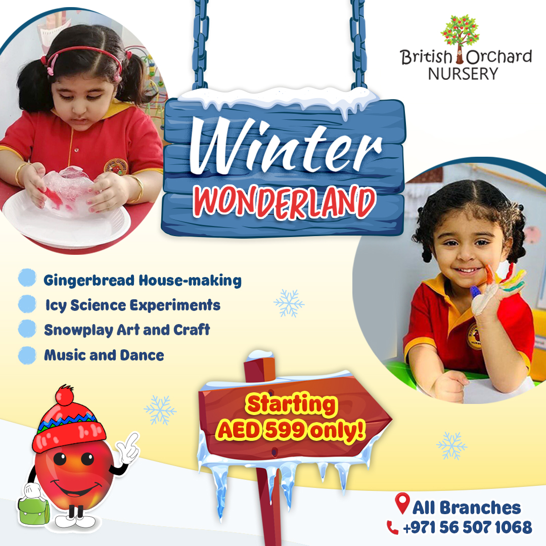 We're snow excited to announce BON Winter Camp for all our little angels