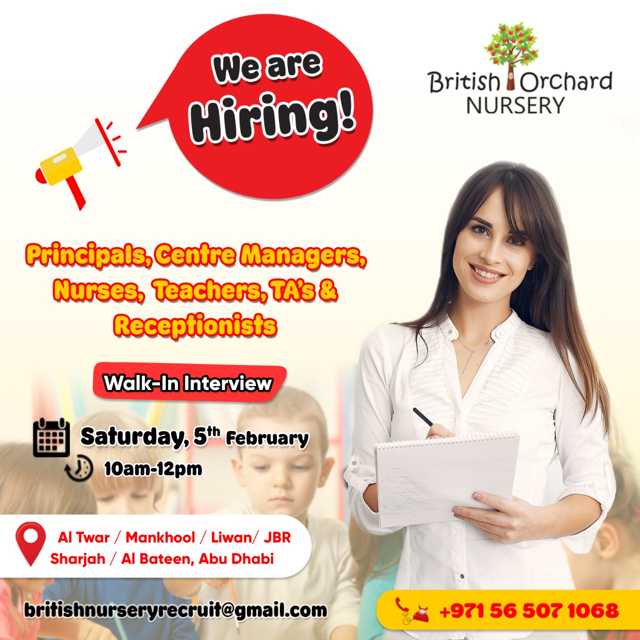 We are HIRING!