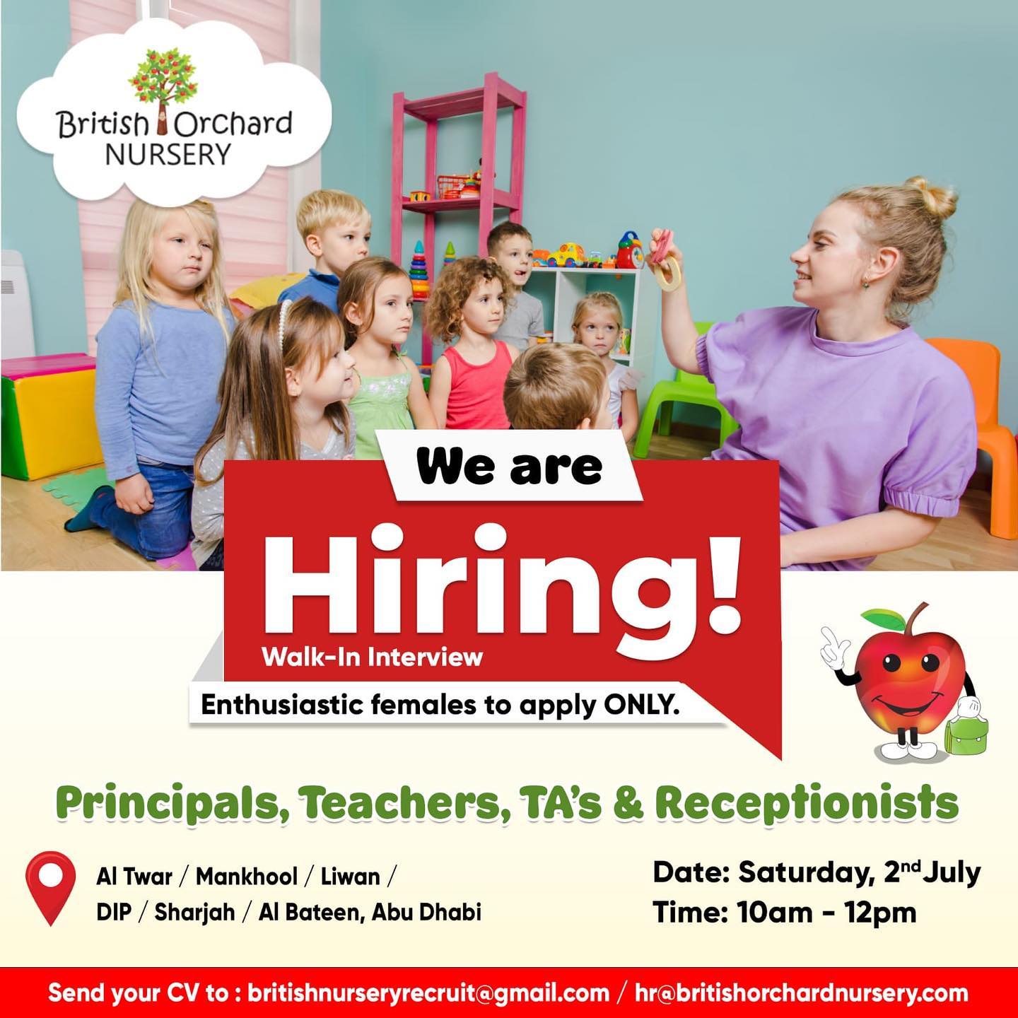July Recruitment Fair