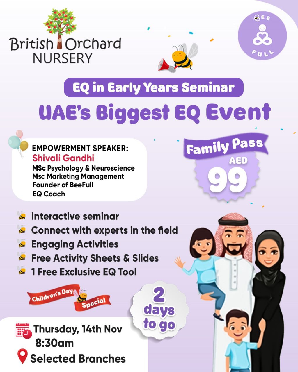 Don't miss out on our last 2024 EQ in Early Years event