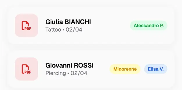 Consenso informato digitale OKID