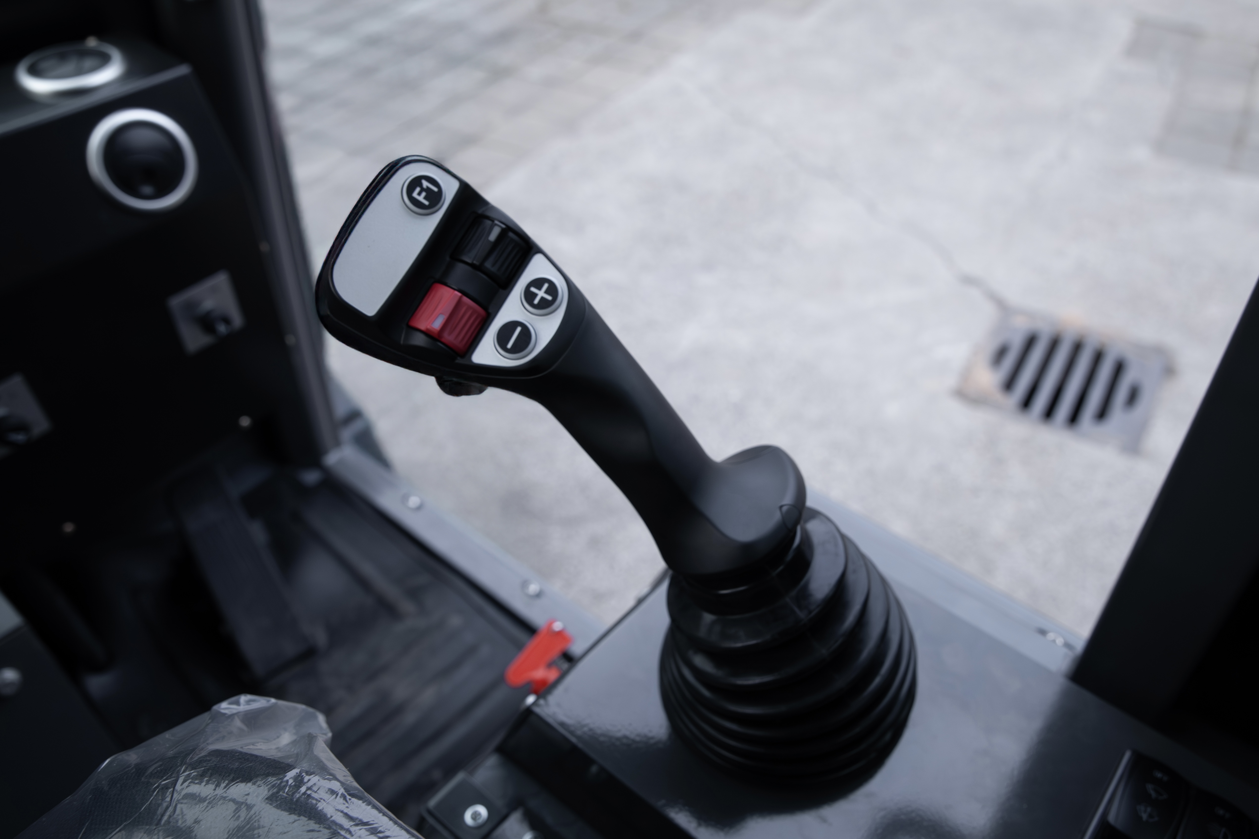 HZM 811 Profi Joystick Nahaufnahme – Profi-Joystick hydraulische Pilotsteuerung