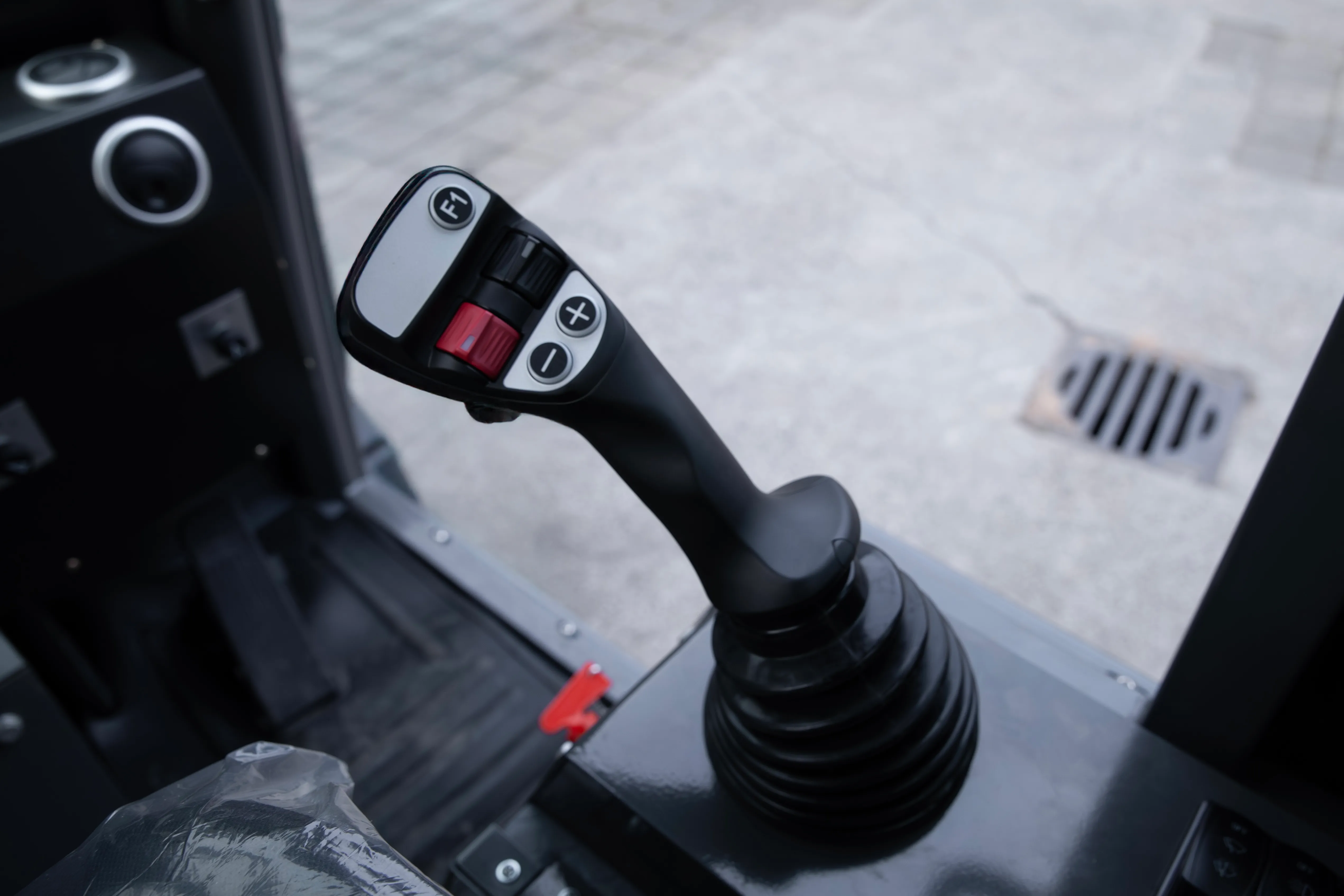 HZM 811 Profi Joystick Nahaufnahme – Profi-Joystick hydraulische Pilotsteuerung