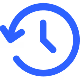 Changelog Time blue Icon