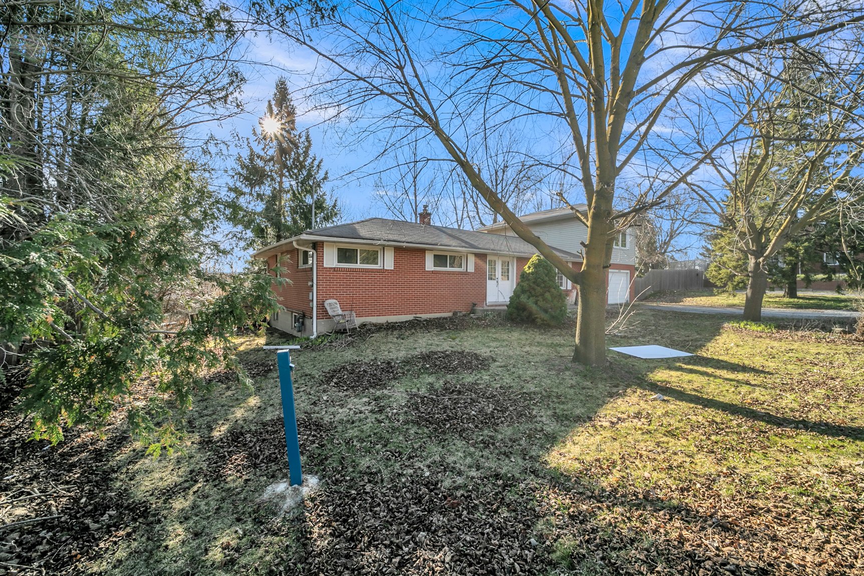 Existing conditions at 16756 and 16764 Bayview Avenue.