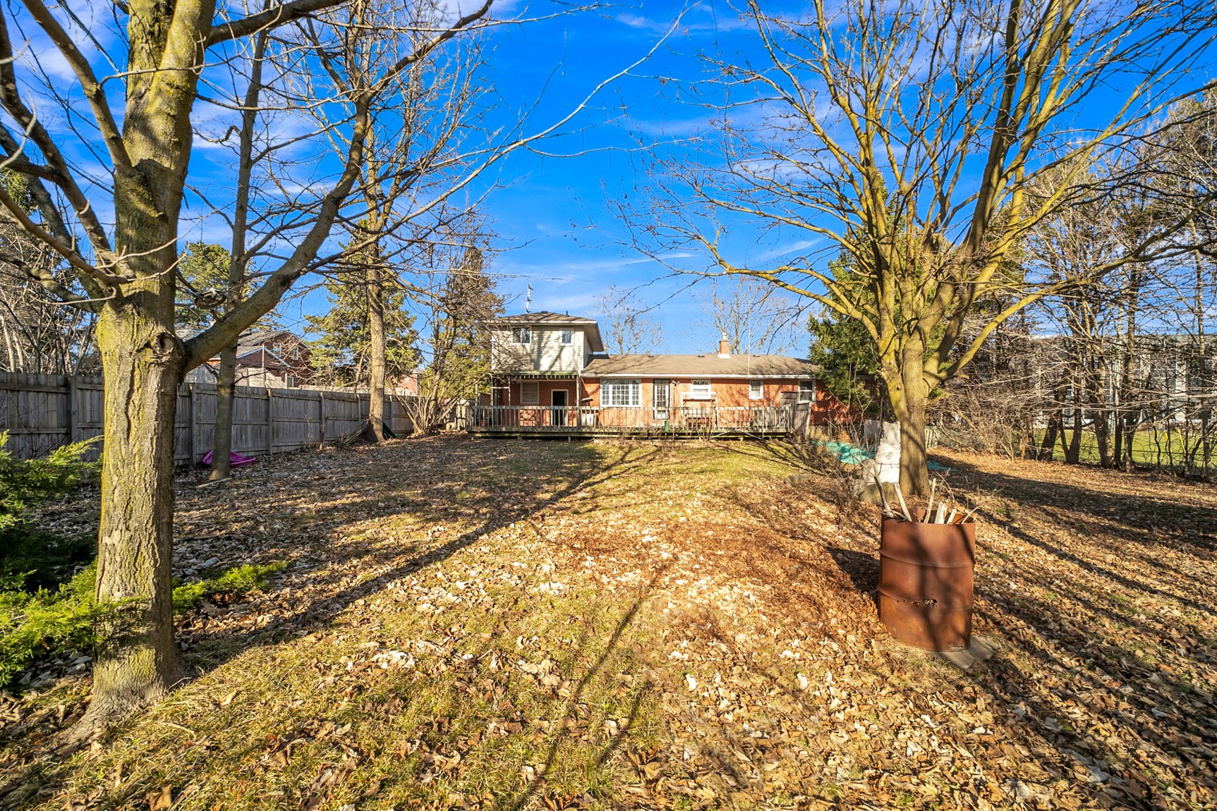 Existing conditions at 16756 and 16764 Bayview Avenue.