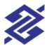 Blue Banco do Brasil logo consisting of interlocking geometric shapes.