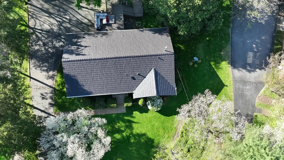 Ironstone Slate metal shingle roof installed in Tennessee