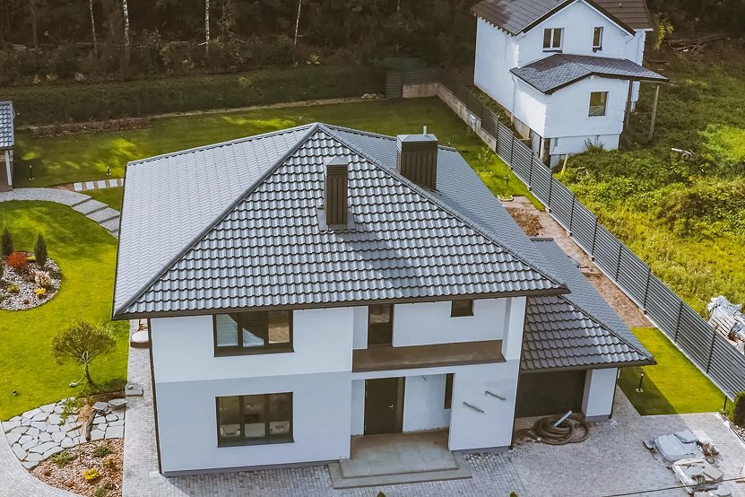 Metal roof installed on a Middle Tennessee home