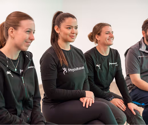 Das Physiotherapie-Team von PhysioKonzept aus dem Raum Würzburg