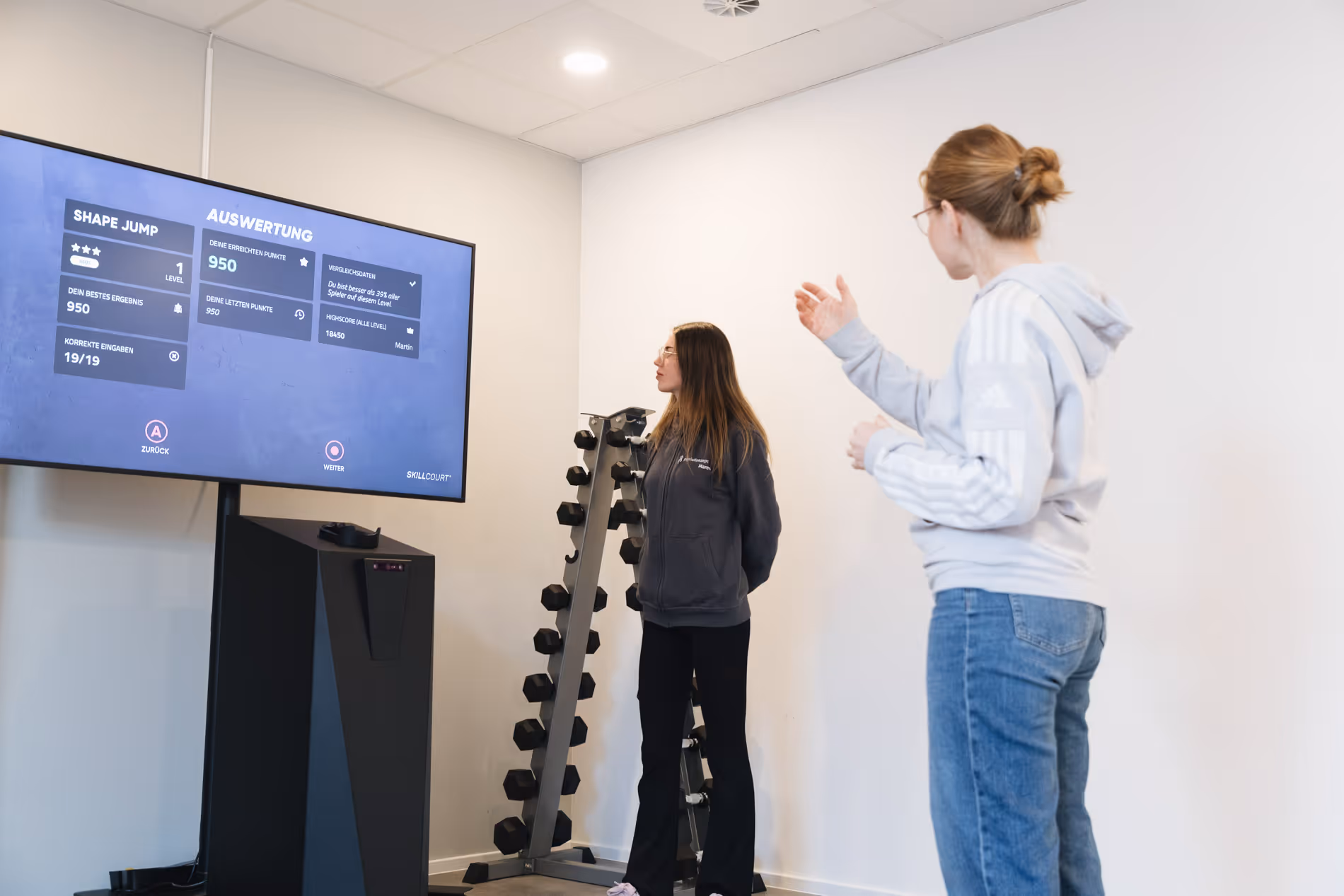 Skill Court Training für Koordination und Reaktion bei PhysioKonzept