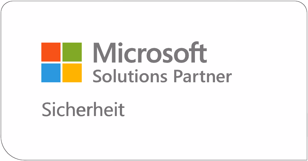 Microsoft Solutions Partner Siegel "Sicherheit"