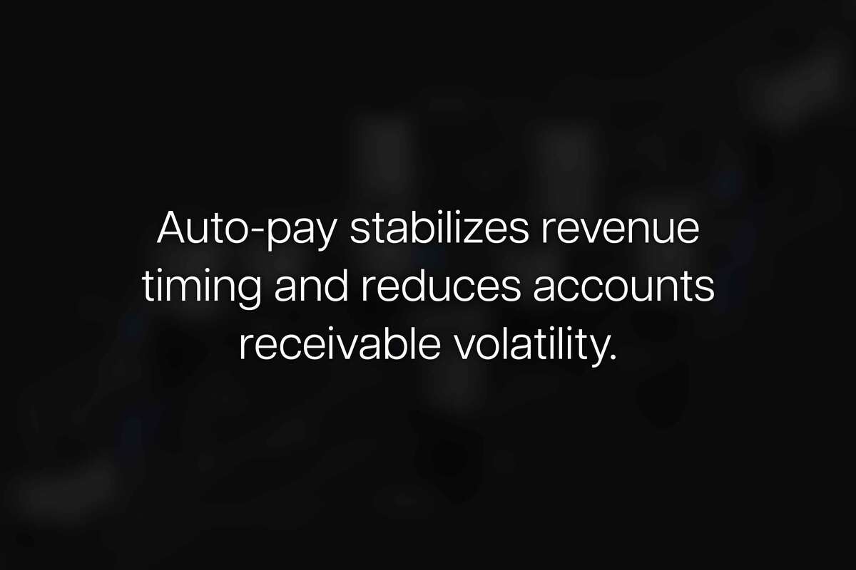 Cash Flow Improvements from Predictable Collection