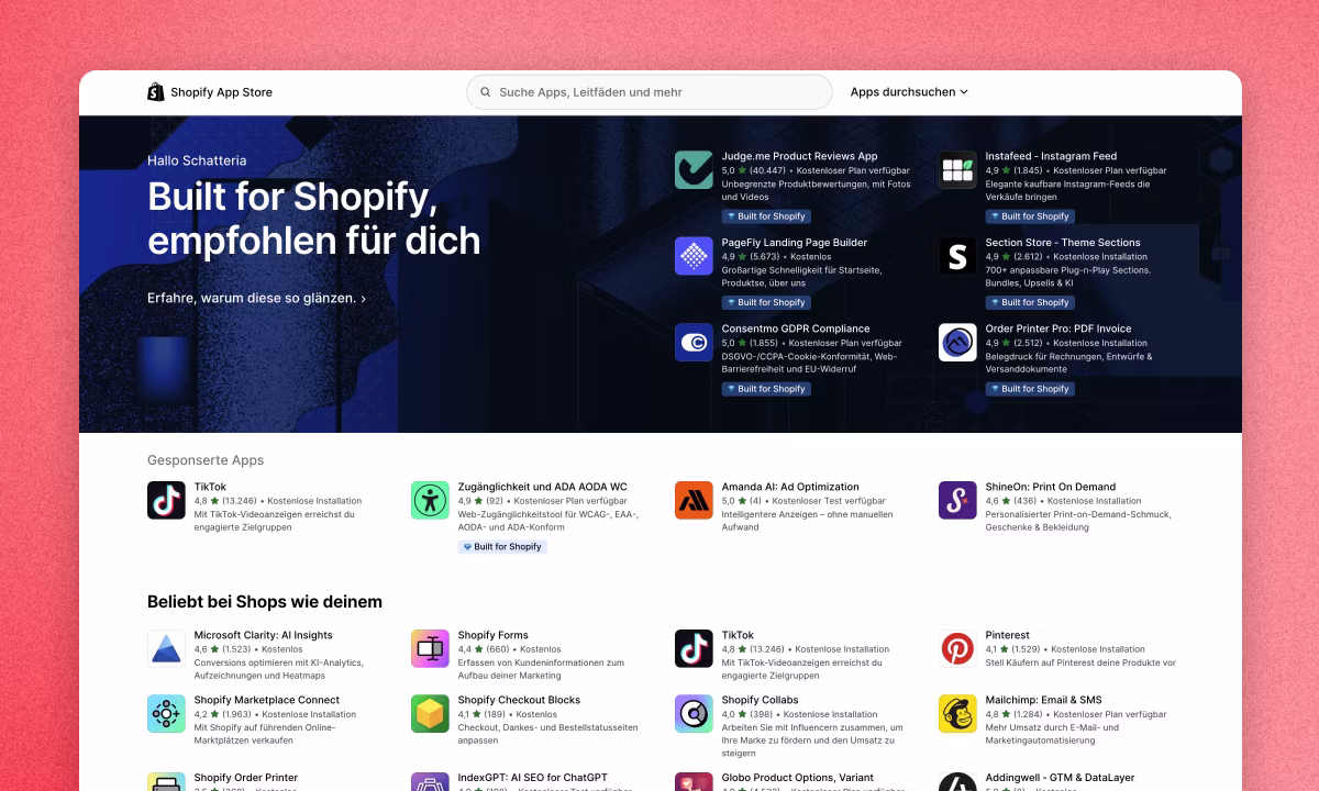 Shopify App Store