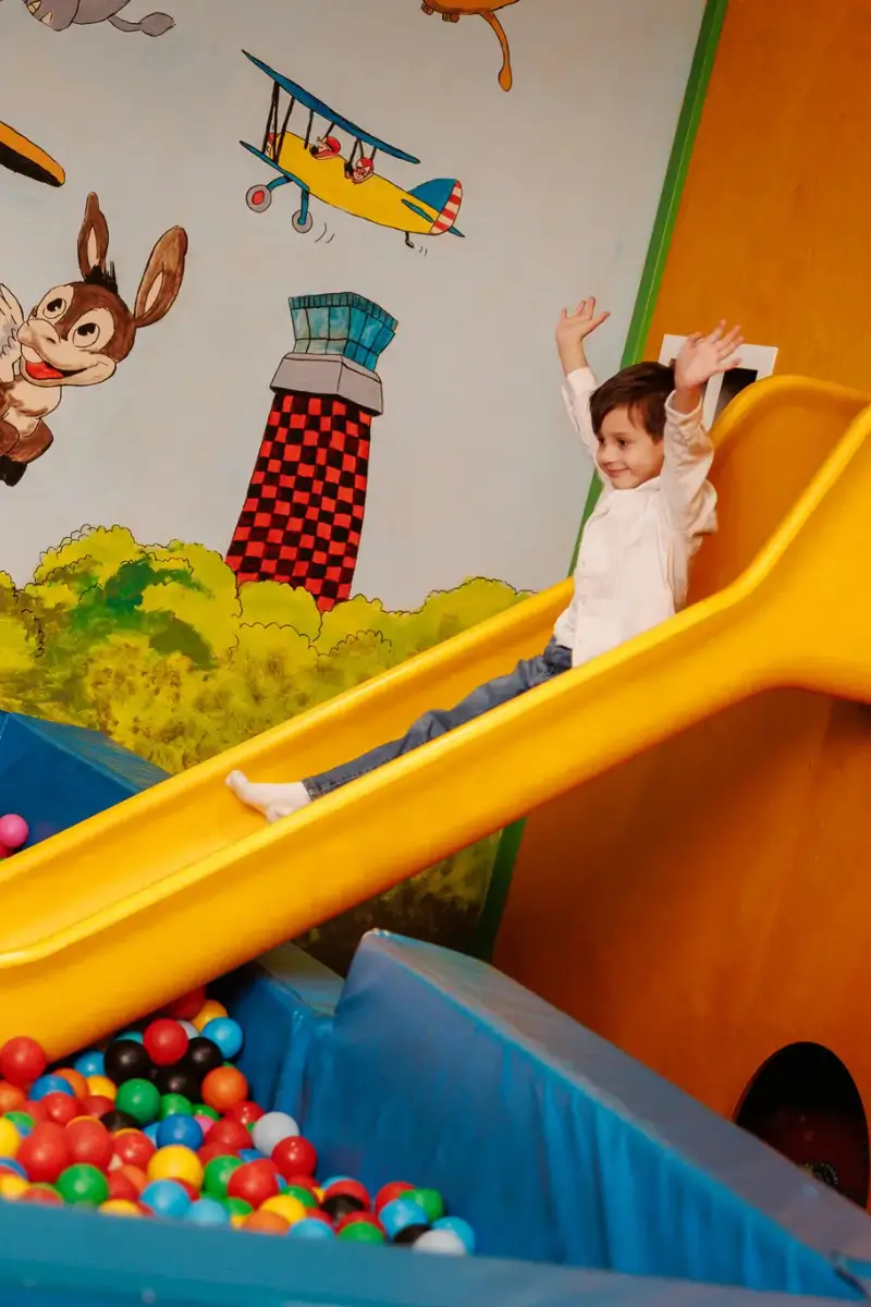 Kids play corner at BabyBack Ribs & BBQ