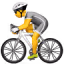 Person cycling icon