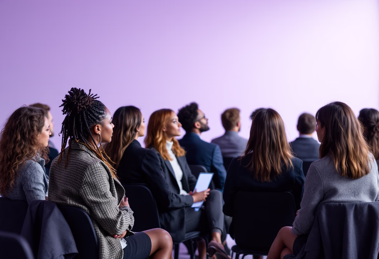 image of an educational seminar (for an insurance agency & company)