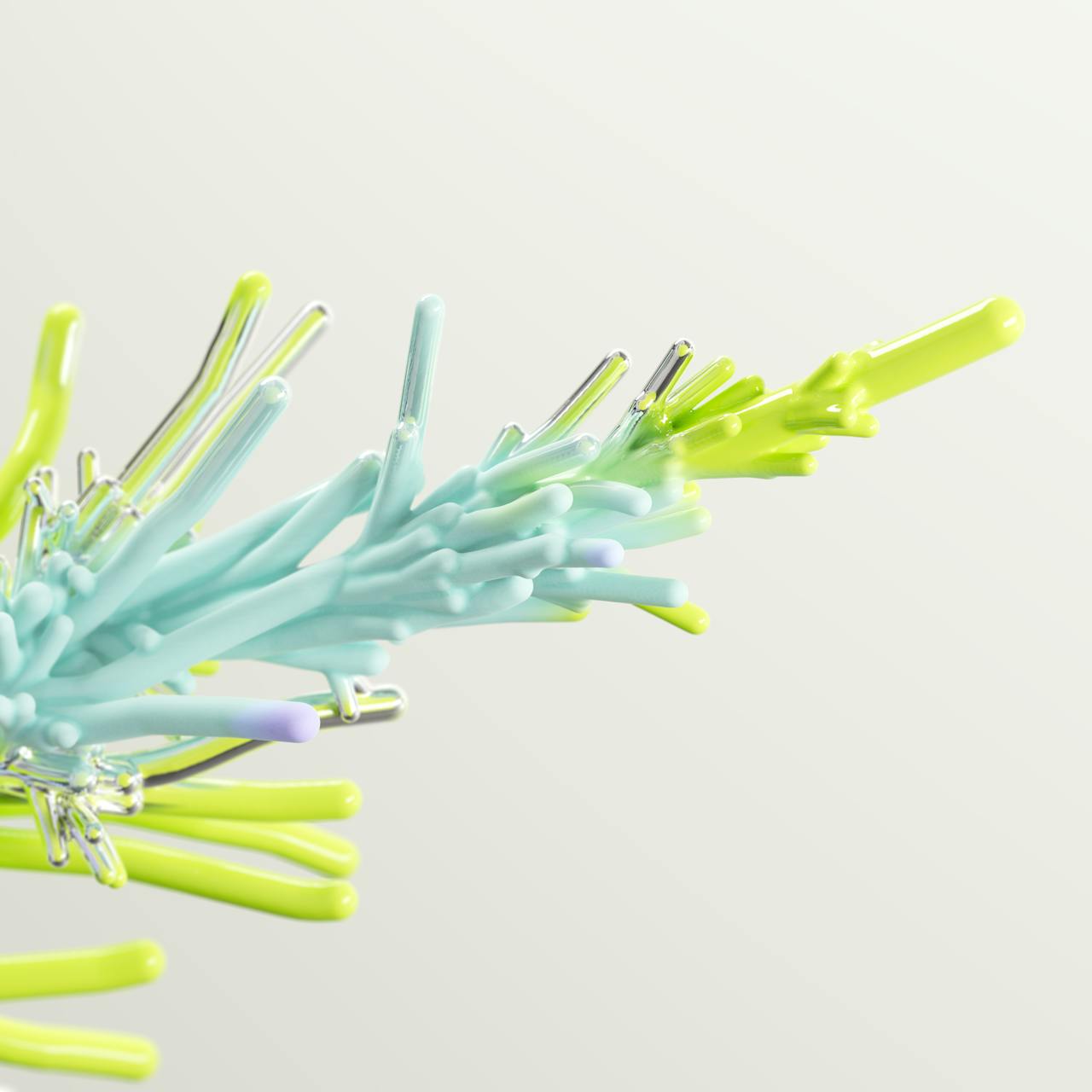 AI-generated abstract visualization by Google DeepMind