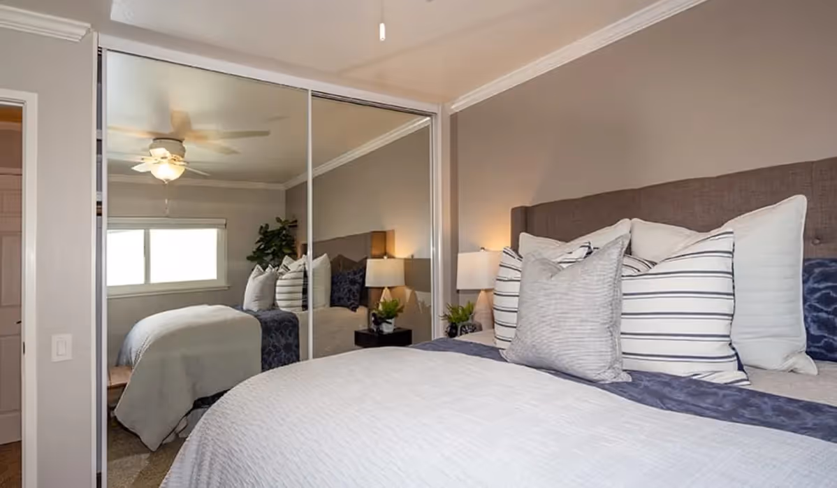 Bedroom with bed