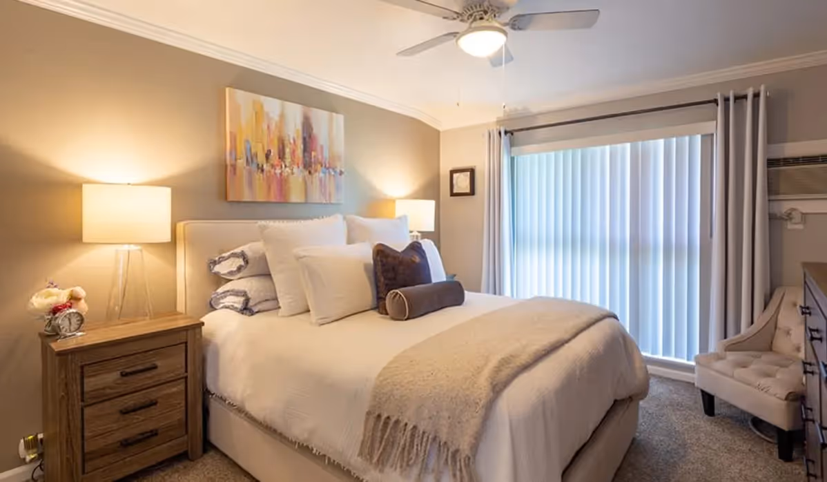 Bedroom with bed