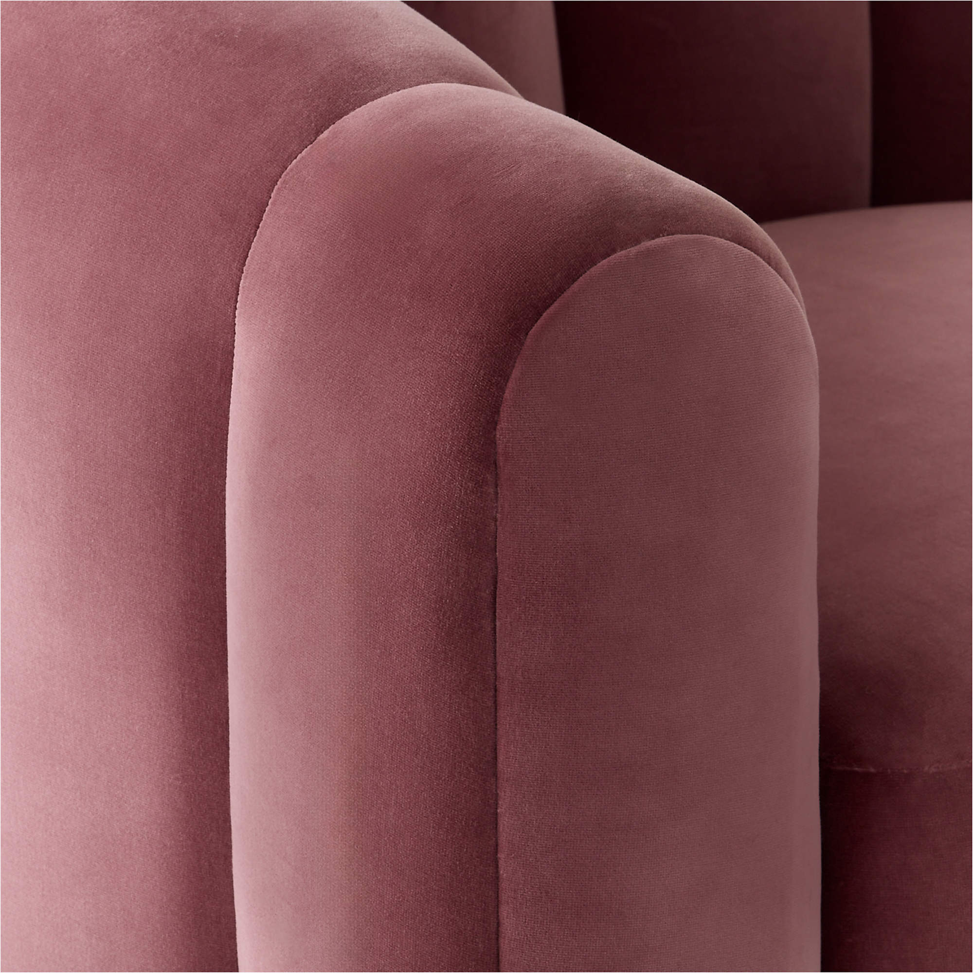 Velvet chair furniture product example
