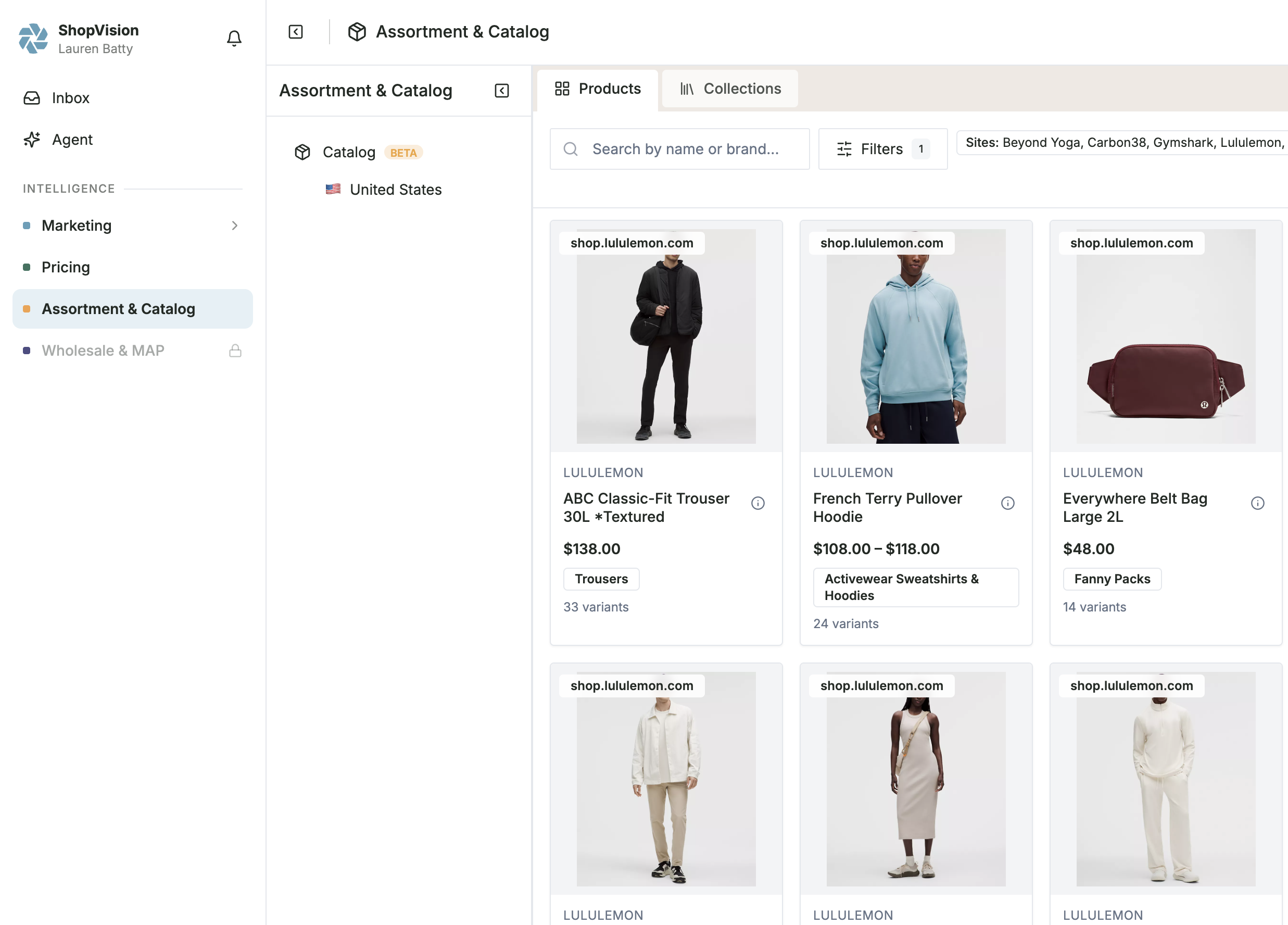 ShopVision platform tour