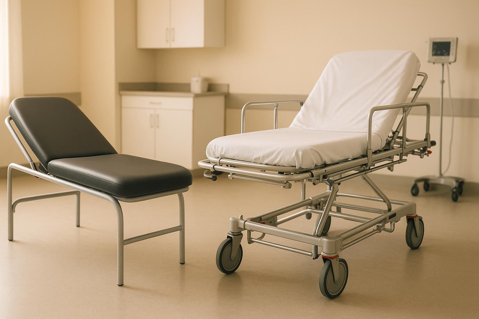 How to choose between a stretcher and a gurney for NEMT