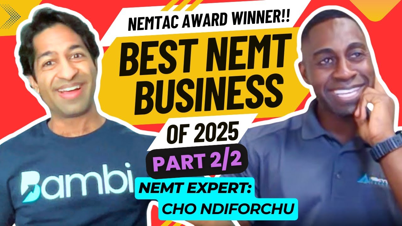 NEMTAC Award Winner! Best NEMT Provider of the Year 2025! Part 2