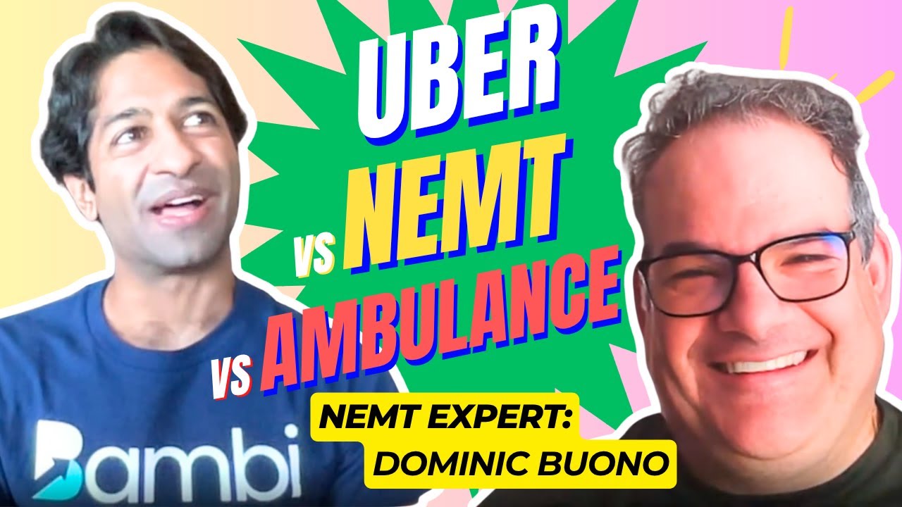 Uber vs NEMT vs Ambulance: what's the future for NEMT?!