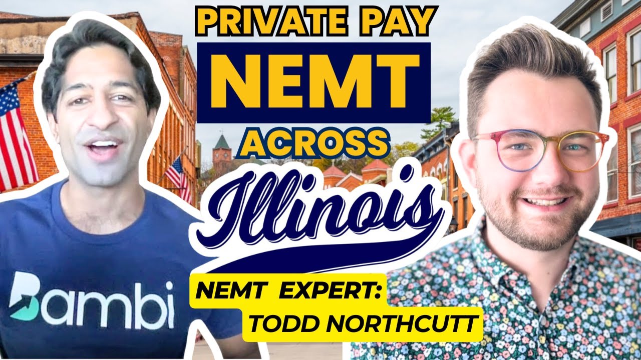 100% Private Pay NEMT for 13 Years across Illinois