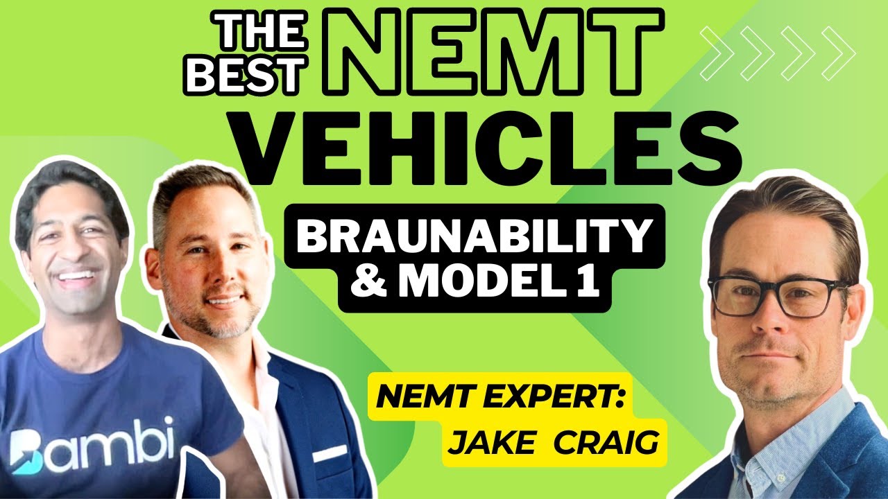 The Best NEMT Vehicles: BraunAbility & Model 1