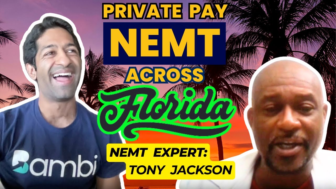 Private Pay NEMT (Non Emergency Medical Transport) Across Florida
