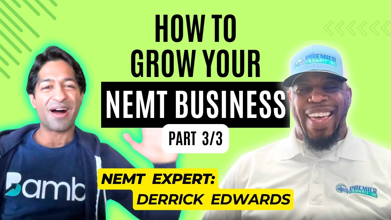 How to Grow a NEMT Business to $175k a year with just 2 Vehicles