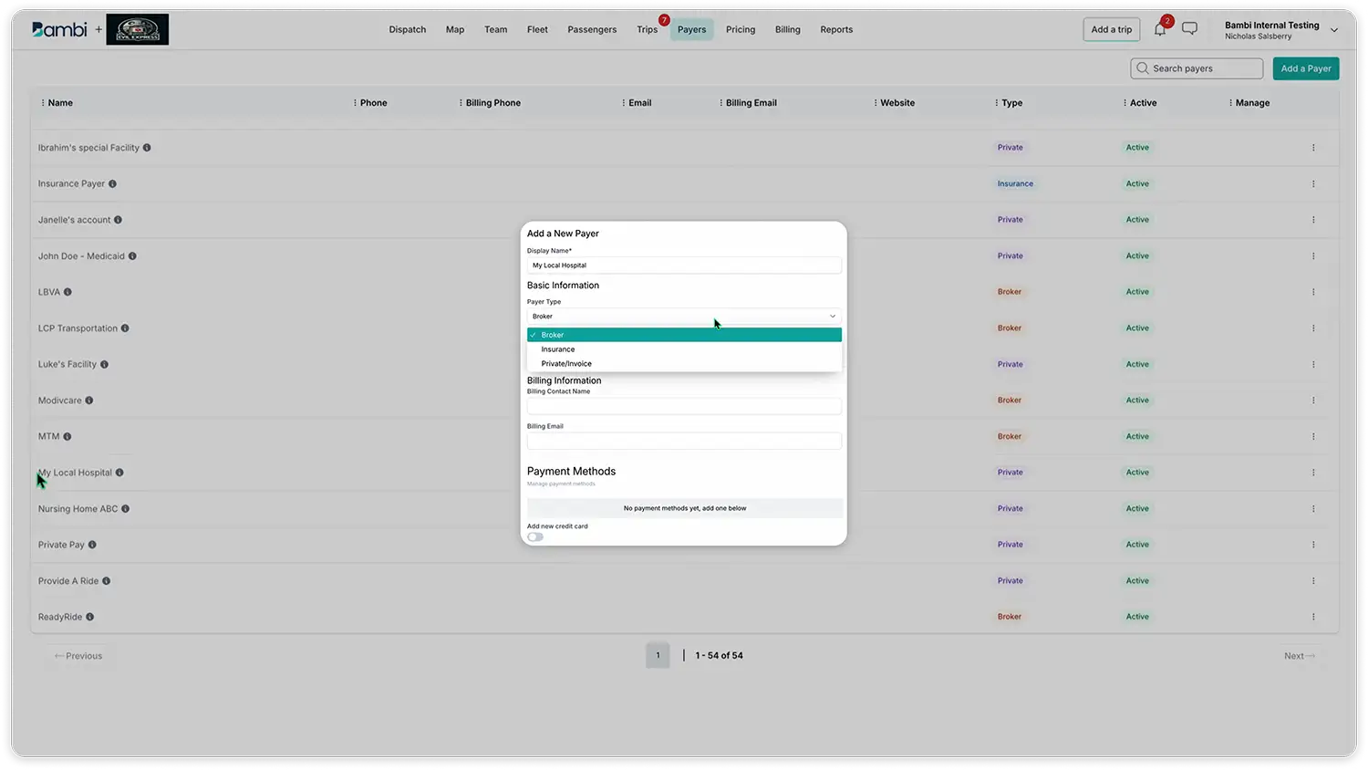 automated billing